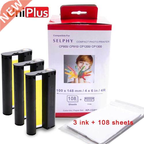 UniPlus for Canon Selphy Color Ink Paper Set Compact Photo