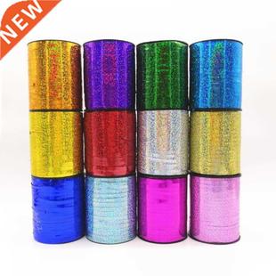 Ynaayu 10M 20M 30M Laser Ribbon New Satin Ribbons Wedding Bi