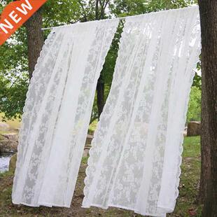 White Lce Curtin Window Mosquito Net Fly Screen Curtin fo