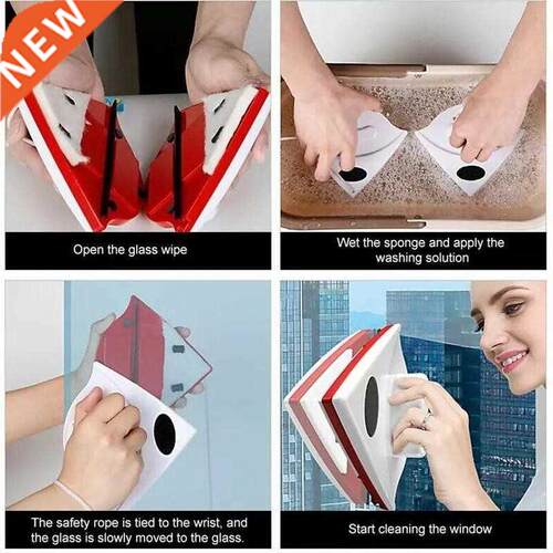 New Magnetic Window Cleaner Brush For Washing Windows Clean