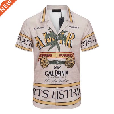 2022 rend Faion Hawaii ort Sleeve irt Men Coconut ree