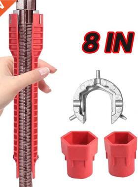 8/5 In 1 Faucet and Sink Installer Wrench Anti-Slip Handle D