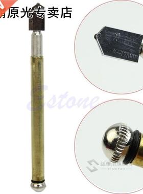 Diamond Tipped Glass Cutter Metal Handle Steel Blade Oil Fee