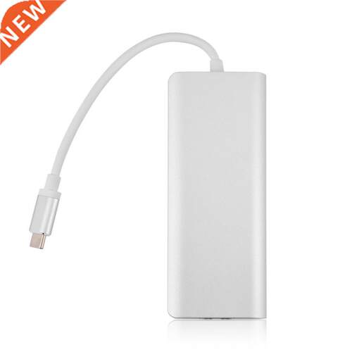 6 In 1 Hubs Type-C to 4K HDMI RJ45 Ethernet SD Card Reader 2
