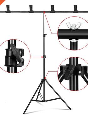 Photography T-shape Background Backdrop and Frame Support