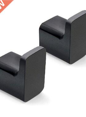 Pack of 2 Wall Hangers Square Bathroom Key Closet Hooks