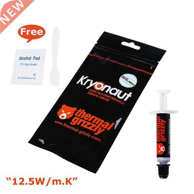 Thermal Grizzly Kryonaut Paste Cooler Grease 12.5W/m.k Water
