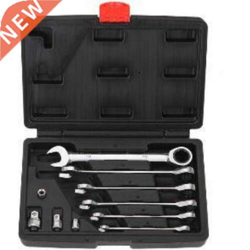 10 Pcs Flexible Combination Ratchet Wrench Gear Repair Set H