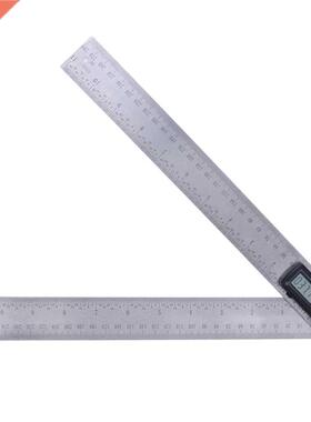 2-In-1 360Degree 280mm 11inch Rule Ruler Finder Protractor I