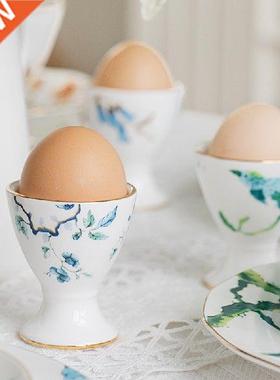 Egg Cup Breakfast Bone China Egg Carton Ceramic Egg Holder