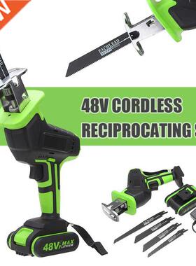 48V Cordless Wood Metal Reciprocating Saws Electric Logging