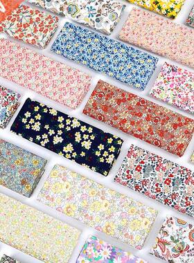 150x50cm pastoral flower summer poplin cotton fabric DIY chi