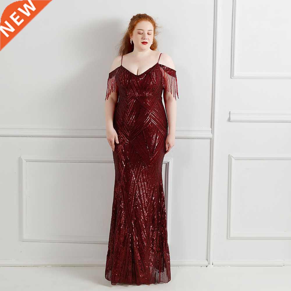 Plus Size Evening Dresses 大码胖码胖美人演出服宴会晚礼服礼服图片