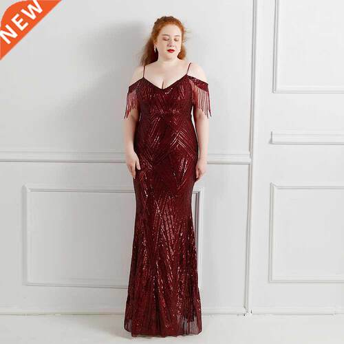 Plus Size Evening Dresses 大码胖码胖美人演出服宴会晚礼服礼服