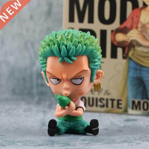8cm Anime One Piece Luffy Zoro PVC Action Figure Toys Collec