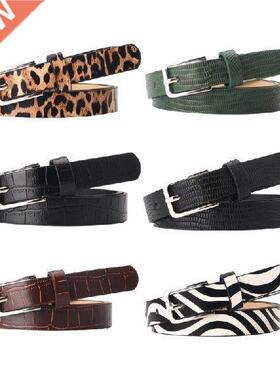 Vintage Women Faux Leather Waist Belt Adjustable Wide Strap