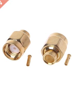 10pcs SMA-JB RF Connector RP-SMA Male Jack Center Solder Se