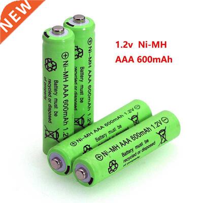 1.2v NI-MH AAA Batteries 600mAh Rechargeable nimh Battery 1.