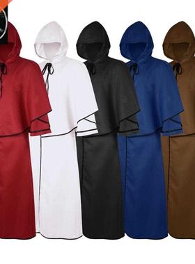 Medil obe Halloween cloak coslay witch guide cloak