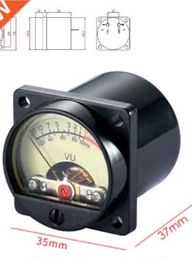M4YD VU Level Meter TR-35 500 Meter Panel Mechanical