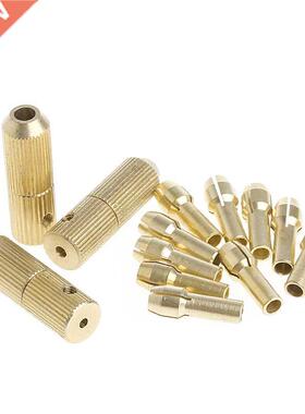 +10Pcs 0.5-.2mm Micro Twist Hand Kit Chuck Bit Collet L22