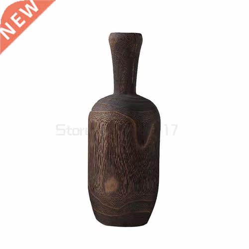 Nodic eto solid wood Zen dy flowe vase living oom