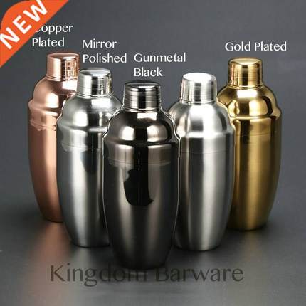 500ml Cocktail Shakers Cobbler Shaker 4 Different Surface Fi