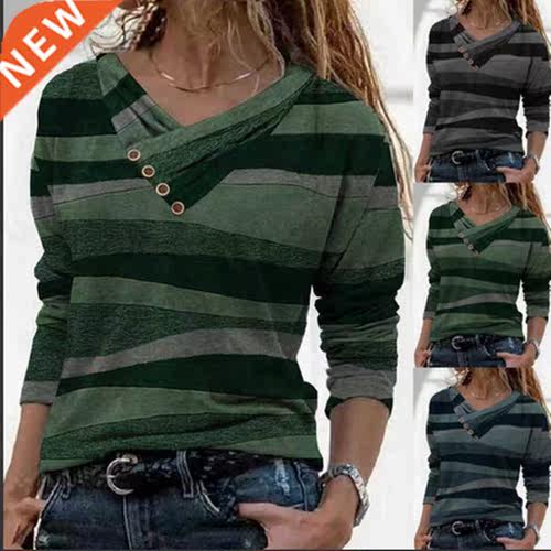 202 New women's cross printed top and T-shirt女时尚印花上衣