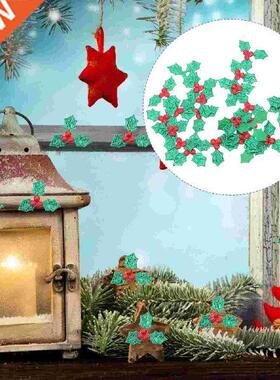 100pcs Artificial Green Le Cloth Decorative Hanging