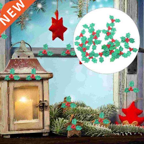 100pcs Artificial Green Le Cloth Decorative Hanging