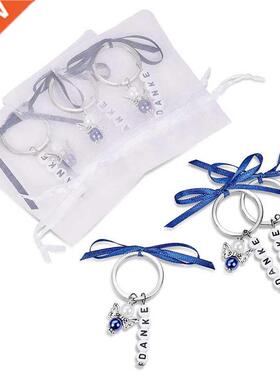 15 Keychain Organza Pouches Favors Wedding Baptism Christmas