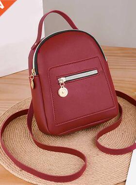Young Designer Women Backpack Mini Soft Touch Leather Small