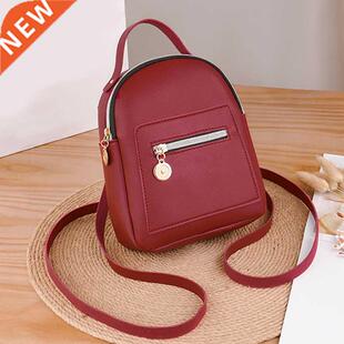Young Designer Women Backpack Mini Soft Touch Leather Small