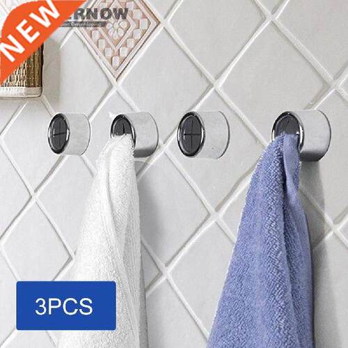 3pcs Towel Storage Racks Hanger Adhesive Rag Dicloth