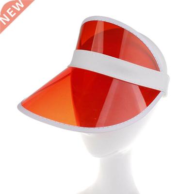 Sun Hats for Wo PVC Protection Visor Cap Beach Headband Hat