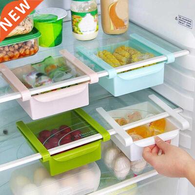 Slide Kitchen Fridge Freezer Space Saver Organizer orage R