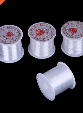 1Pcs Crystal Nylon Braided Fishing Line Strong Multifilament