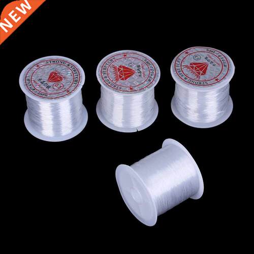 1Pcs Crystal Nylon Braided Fishing Line Strong Multifilament