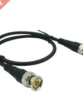 Pure Copper BNC Male To Male Straight Crimp Q9 Head HD Monit