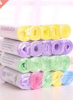 100pcs Garbage Bags Vest Style Storage Bag For Home Waste Tr