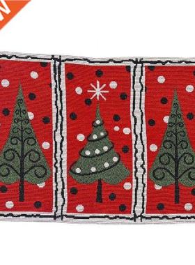Knitted Fabric Xmas Table Runner Creative Multiple Colour