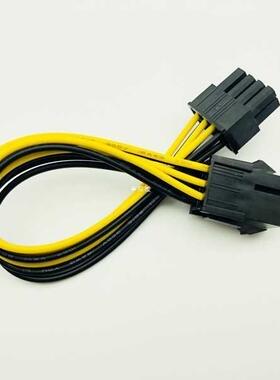 6pin to 8pin 20cm PCI Express Power Converter Cable 适用于 C