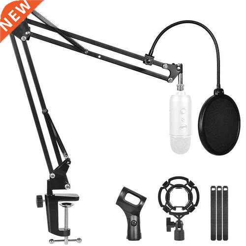 Microphone Stand For Blue Yeti and Blue Yeti Pro with Mic Po