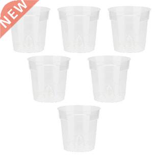 Clear Orchid Pots With Holes Transparent Small Planter With