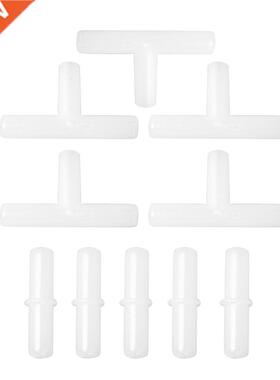 10 PCS Aquarium Airline Air Tube Tubing Connectors Filters