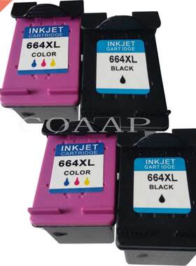 Compatible ink cartridge for hp 664 Black + Tricolor for HP