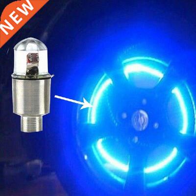 2pcs Car Auto Wheel Tire Tyre Light Waterproof Auto Shining