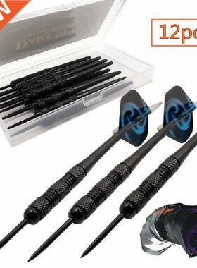 T4MF 12Pcs/Pack Dart Set Darts Flights Professional Steel