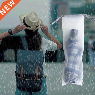 1/2/5Pcs Translucent Plastic Bag Umbrella Storage Bag 33X13c