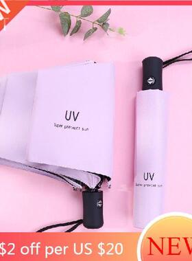 Sun Rain Umbrella Folding Windproof UV tion